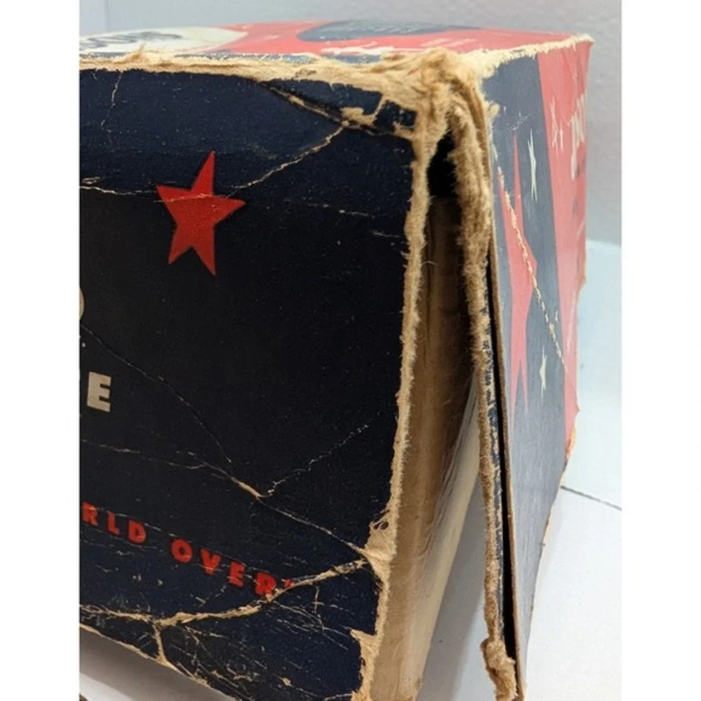 Vintage Johnsons Duro Hockey Ice Skates – Size 10 – Original‎ Box – 1953